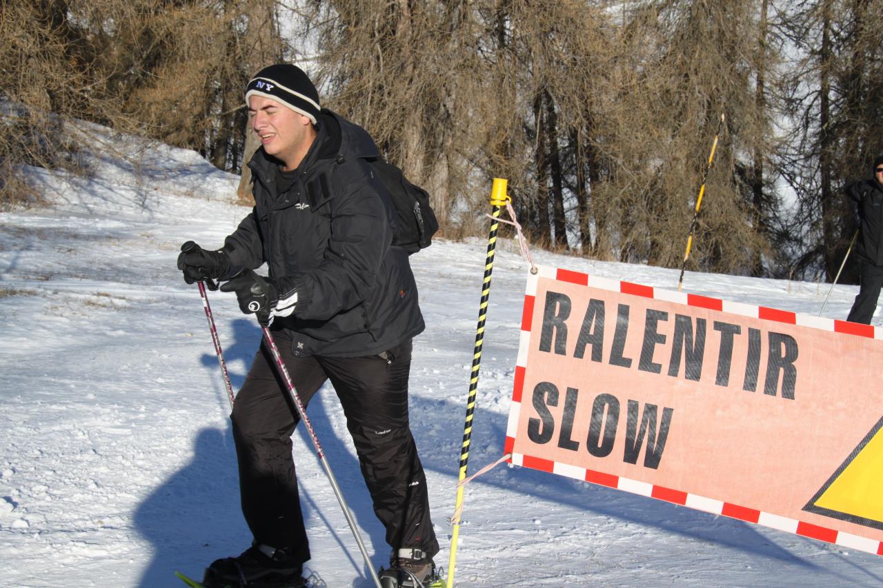 Kévin, en plein effort.